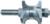 MAGNATE 7703 Double Round Over Router Bit - 1-1/8" Material Thickness; 3/8" Radius; 1-1/2" Cutting Length; 1-7/8" Overall Diameter; BR-07 Bearing; 1/2" Shank Diameter, 1-1/2" Shank Length, 2-Flute Carbide Tipped