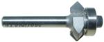 MAGNATE 771 Side V-Grooving Router Bit - 90 Degree; 1/4" Cutting Height; 1/4" Shank Diameter; 1-1/2" Shank Length; 7/8" Overall Diameter; 2-Flute Carbide Tipped