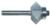 MAGNATE 773 Side V-Grooving Router Bit - 90 Degree; 1/2" Cutting Height; 1/4" Shank Diameter; 1-1/2" Shank Length; 1-1/8" Overall Diameter; 2-Flute Carbide Tipped