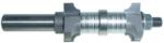 Magnate 7732 Adjustable Double Round Over Router Bit - 3/16" Radius; 1-5/8" Cutting Length; 1-1/8" Overall Diameter; 1-1/2" Shank Length; BR-32 Bearing