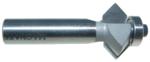 MAGNATE 778 Side V-Grooving Router Bit - 90 Degree; 1/2" Cutting Height; 1/2" Shank Diameter; 2" Shank Length; 1-1/8" Overall Diameter; 2-Flute Carbide Tipped
