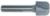 MAGNATE 7800 Bowl & Tray Plunge Router Bit - 1/8" Radius; 1/2" Cutting Diameter; 1/2" Cutting Height; 1/4" Shank Diameter; 1-1/4" Shank Length; 2-Flute Carbide Tipped