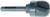 MAGNATE 7821 Bowl & Tray Plunge Router Bit with Top Bearing - 3/4" Cutting Diameter; 5/8" Cutting Height; 1/4" Shank Diameter; 1-3/4" Shank Length; BR-08 Bearing; 1/4" Radius. 2-Flute Carbide Tipped