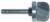 MAGNATE 7822 Bowl & Tray Plunge Router Bit with Top Bearing - 1" Cutting Diameter; 5/8" Cutting Height; 1/4" Shank Diameter; 1-3/4" Shank Length; BR-19 Bearing; 1/4" Radius. 2-Flute Carbide Tipped