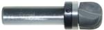 MAGNATE 7831 Bowl & Tray Plunge Router Bit with Top Bearing - 3/4" Cutting Diameter; 5/8" Cutting Height; 1/2" Shank Diameter; 2" Shank Length; BR-09 Bearing; 1/4" Radius. 2-Flute Carbide Tipped