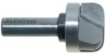 MAGNATE 7833 Bowl & Tray Plunge Router Bit with Top Bearing - 1-1/4" Cutting Diameter; 5/8" Cutting Height; 1/2" Shank Diameter; 2" Shank Length; BR-16 Bearing; 1/4" Radius. 2-Flute Carbide Tipped
