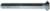 MAGNATE 796 Thread Cutting 90-Degree Router Bit - 3/8" Cutting Height; 1/4" Shank Diameter; 1-1/2" Shank Length; 5/8" Overall Diameter; 2-Flute Carbide Tipped