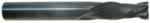 MAGNATE 7960 2 Flute Compression MFC+ Mortise Spiral Router bit - 1/2" Cutting Diameter; 7/8" Cutting Length; 1/2" Shank Diameter; 3" Overall Length; 2+2 Up-Down, 3/16" Up-Cut, Enduro Coated Solid Carbide