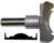 Magnate 8013 Rosette Carbide Tipped Cutter - 2-1/8" Cutting Diameter; 1/2" Shank Diameter; 3/4" Cutting Height; 1-1/2" Shank Length; 2-Flute Carbide Tipped, For Woodworking