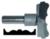 Magnate 8016A Rosette Carbide Tipped Cutter - 2-5/8" Cutting Diameter; 1/2" Shank Diameter; 3/4" Cutting Height; 1-1/2" Shank Length; 2-Flute Carbide Tipped, For Woodworking