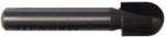 MAGNATE 802 Core Box Router Bit - 3/8" Cutting Diameter; 1/4" Shank Diameter; 3/8" Cutting Length; 3/16" Radius; 1-1/4" Shank Length; 2-Flute Carbide Tipped