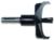 Magnate 8096 Yo-Yo Rosette Carbide Tipped Cutter - Round Profile; 4-1/2" Overall Length; 12mm Shank Diameter; 2-5/8" Overall Diameter; Flute; 2-1/4" Profile Diameter x 5/8" Profile Height, 2-Flute Carbide Tipped, For Woodworking