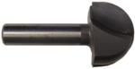 MAGNATE 810 Core Box Router Bit - 1-1/2" Cutting Diameter; 1/2" Shank Diameter; 1" Cutting Length; 3/4" Radius; 2" Shank Length; 2-Flute Carbide Tipped