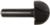 MAGNATE 814 Core Box Router Bit - 1-3/8" Cutting Diameter; 1/2" Shank Diameter; 15/16" Cutting Length; 11/16" Radius; 2" Shank Length; 2-Flute Carbide Tipped