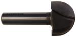 MAGNATE 814 Core Box Router Bit - 1-3/8" Cutting Diameter; 1/2" Shank Diameter; 15/16" Cutting Length; 11/16" Radius; 2" Shank Length; 2-Flute Carbide Tipped