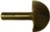 MAGNATE 818 Core Box Router Bit - 2-1/4" Cutting Diameter; 1/2" Shank Diameter; 1-3/8" Cutting Length; 1-1/8" Radius; 2" Shank Length; 2-Flute Carbide Tipped