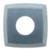 Magnate 8208 Insert Knives, 4 Cutting Radius Edges, 1 Hole - 10 Knives/Pack, Reversible, Micrograin Solid Carbide; 15mm Length; 15mm Width; 2.5mm Thickness; 50mm Radius
