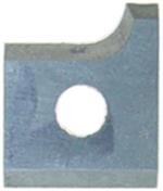 Magnate 8277 Insert Knives, Radius Knives - 12mm Length; 14.5mm Width; 2.0mm Thickness; Left Side; 2.5mm radius