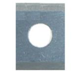Magnate 8282 Insert Knives, 2 Cutting Edges, 1 Hole - 7.5mm Length; 12mm Width; 1.5mm Thickness