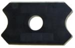 Magnate 8361 Insert Knife, Scraper - 12.7mm Length; 12.7mm Width; 3.0mm Thickness; 3mm Radius