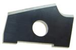 Magnate 8374 Insert Knife, Radius Knife, 3mm Radius - 22.3mm Length; 14mm Width; 2.0mm Thickness; Right Side
