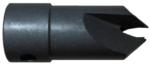 Magnate 8646 Taper Shell HSS Countersink - 1/2" Cutting Diameter; 3/16" Drill Diameter; 3/8" Shank Length, 1/2" Shank Diameter, 1-1/4" Overall Length