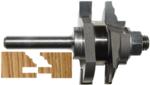 MAGNATE 9002 Stile & Rail (Cope and Stick) Reversible 1/4" Shank Router Bit For 3/4" to 7/8" Material - Classic Profile; 7/8" Cutting Height; BR-06 Bearing; 1-1/4" Shank Length, 1-5/8" Overall Diameter, 2-Flute Carbide Tipped