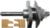 MAGNATE 9003 Stile & Rail (Cope and Stick) Reversible 1/4" Shank Router Bit For 3/4" to 7/8" Material - Classic Ogee Profile; 7/8" Cutting Height; BR-06 Bearing; 1-1/4" Shank Length, 1-5/8" Overall Diameter, 2-Flute Carbide Tipped