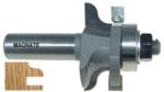 MAGNATE 9003S Stile or Rail (Cope or Stick) Router Bit, 15/16" Cutting Height for 3/4" to 7/8" Material - Classic Ogee Profile; Stile Cut; BR-06 Bearing; 1/2" Shank Diameter, 1-1/2" Shank Length, 1-5/8" Overall Diameter, 2-Flute Carbide Tipped
