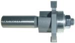 MAGNATE 9005R Stile or Rail (Cope or Stick) Router Bit, 15/16" Cutting Height for 3/4" to 7/8" Material - Groove Profile; Rail Cut; BR-06 Bearing; 1/2" Shank Diameter, 1-1/2" Shank Length, 1-5/8" Overall Diameter, 2-Flute Carbide Tipped