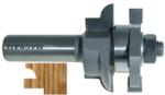 MAGNATE 9007R Stile or Rail (Cope or Stick) Router Bit, 15/16" Cutting Height for 3/4" to 7/8" Material - Concave Profile; Rail Cut; BR-06 Bearing; 1/2" Shank Diameter, 1-1/2" Shank Length, 1-5/8" Overall Diameter, 2-Flute Carbide Tipped