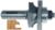 MAGNATE 9007S Stile or Rail (Cope or Stick) Router Bit, 15/16" Cutting Height for 3/4" to 7/8" Material - Concave Profile; Stile Cut; BR-06 Bearing; 1/2" Shank Diameter, 1-1/2" Shank Length, 1-5/8" Overall Diameter, 2-Flute Carbide Tipped