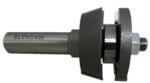 MAGNATE 9010R Stile or Rail (Cope or Stick) Router Bit, 15/16" Cutting Height for 3/4" to 7/8" Material - 15 degree Shaker Profile; Rail Cut; BR-06 Bearing; 1/2" Shank Diameter, 1-1/2" Shank Length, 1-5/8" Overall Diameter, 2-Flute Carbide Tipped
