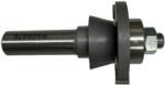 MAGNATE 9010S Stile or Rail (Cope or Stick) Router Bit, 15/16" Cutting Height for 3/4" to 7/8" Material - 15 degree Shaker Profile; Stile Cut; BR-06 Bearing; 1/2" Shank Diameter, 1-1/2" Shank Length, 1-5/8" Overall Diameter, 2-Flute Carbide Tipped