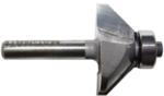 MAGNATE 902 Chamfer Router Bit - 45 Degree; 1/2" Cutting Height; 1/4" Shank Diameter; 1-1/4" Shank Length; 1-3/16" Overall Diameter; 45 degree for making 4-sided boxes; 2-Flute Carbide Tipped