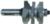 MAGNATE 9021S Stile or Rail (Cope or Stick) Router Bit, 1-3/8" Cutting Height for 1" to 1-3/8" Material - Ogee Profile; Stile Cut; BR-06 Bearing; 1/2" Shank Diameter, 3-1/8" Overall Length, 1-3/4" Overall Diameter, 2-Flute Carbide Tipped
