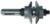 MAGNATE 9022R Stile or Rail (Cope or Stick) Router Bit, 1-3/8" Cutting Height for 1" to 1-3/8" Material - Classic Profile; Rail Cut; BR-06 Bearing; 1/2" Shank Diameter, 3-1/8" Overall Length, 1-3/4" Overall Diameter, 2-Flute Carbide Tipped