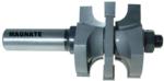 Magnate 9027S Stile / Rail Router Bit, 1-3/8" Cutting Height for 1" to 1-3/8" Material - Concave Profile; Stile Cut; BR-06 Bearing