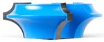 Amana 905-AMANA Quarter Round Shaper Cutter - 1/4" & 1/2" Radius; 15/16" Cutting Height; 1/2" & 3/4" Bore; 1-5/8" Small Diameter; 2-5/8" Overall Diameter; C-005, C-011 Rub Collar; 3-Wing, Carbide Tipped