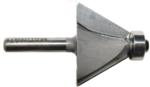 MAGNATE 909 Chamfer Router Bit - 30 Degree; 7/8" Cutting Height; 1/4" Shank Diameter; 1-1/4" Shank Length; 1-3/8" Overall Diameter; 30 degree for making 6-sided boxes; 2-Flute Carbide Tipped