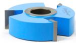 Amana 912-AMANA Straight Edge Shaper Cutter - 3/4" Cutting Height; 1/2" & 3/4" Bore; 2-5/8" Overall Diameter; 3-Wing, Carbide Tipped