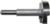Magnate 9134 Forstner Bit, 2 -Flute Smooth Rim, Carbide Tipped - 1-3/4" Cutting Diameter; 3/8" Shank Diameter, 3-1/2" Overall Diameter