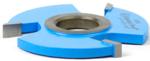 Amana 918-AMANA Straight Edge Shaper Cutter - 1/4" Cutting Height; 1/2" & 3/4" Bore; 2-5/8" Overall Diameter; 3-Wing, Carbide Tipped