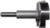 Magnate 9218 Forstner Bit, 2 -Flute Smooth Rim, Carbide Tipped - 2-1/8" Cutting Diameter; 3/8" Shank Diameter, 3-1/2" Overall Diameter