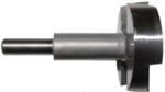 Magnate 9218 Forstner Bit, 2 -Flute Smooth Rim, Carbide Tipped - 2-1/8" Cutting Diameter; 3/8" Shank Diameter, 3-1/2" Overall Diameter