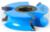 Amana 925-AMANA Bullnose Shaper Cutter - 1/2" Bead Height; 1/2" & 3/4" Bore; 1/4" Radius; 2-5/8" Overall Diameter; 13/16" Cutting Height; C-011 Rub Collar; 3-Wing, Carbide Tipped