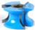 Amana 929-AMANA Bullnose Shaper Cutter - 1" Bead Height; 1/2" & 3/4" Bore; 1/2" Radius; 2-5/8" Overall Diameter; 1-1/2" Cutting Height; C-005 Rub Collar; 3-Wing, Carbide Tipped