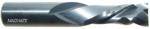 MAGNATE 9375 2 Flute Compression Spiral Router Bit - 1/2" Cutting Diameter; 1-3/8" Cutting Length; 1/2" Shank Diameter; 3" Overall Length; 2+2 Up-Down, Solid Carbide, Right Hand