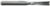 MAGNATE 9438 2 Flute Slow Spiral Down-Cut Router Bit - 1/2" Cutting Diameter; 2" Cutting Length; 1/2" Shank Diameter; 4" Overall Length; Solid Carbide, Right-Hand