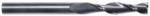 MAGNATE 9451 2 Flute Spiral Up-Cut Router Bit - 1/4" Cutting Diameter; 1-1/4" Cutting Length; 1/4" Shank Diameter; 4" Overall Length; Fish Tail End, Solid Carbide, Right-Hand